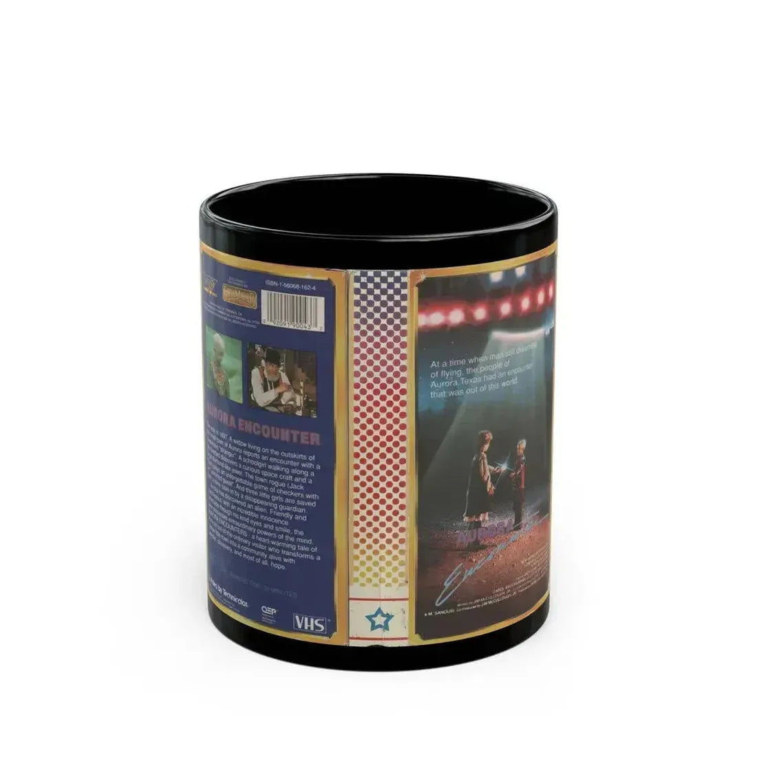 AURORA ENCOUNTER VERSION 2 (VHS COVER) - Black Coffee Mug 11oz - Go Mug Yourself
