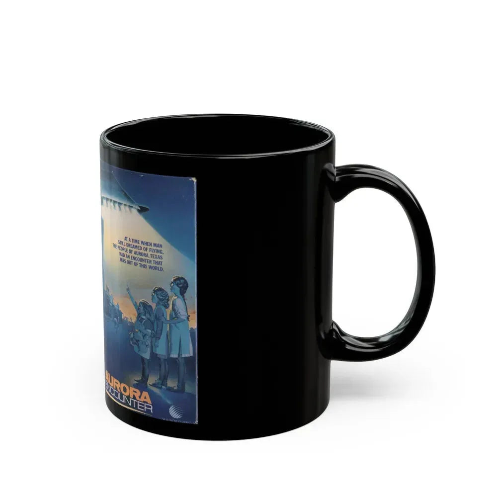 AURORA ENCOUNTER (VHS COVER) - Black Coffee Mug - Go Mug Yourself