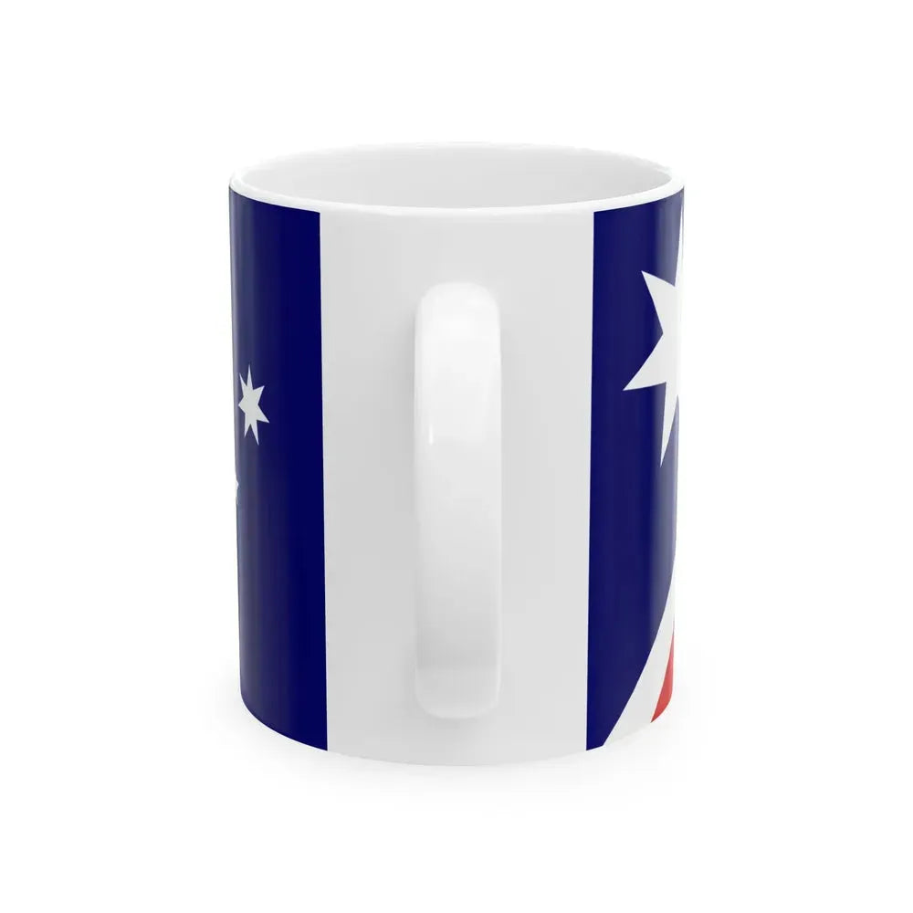 Ausflag - Design 011 (Australia) White Coffee Mug - Go Mug Yourself