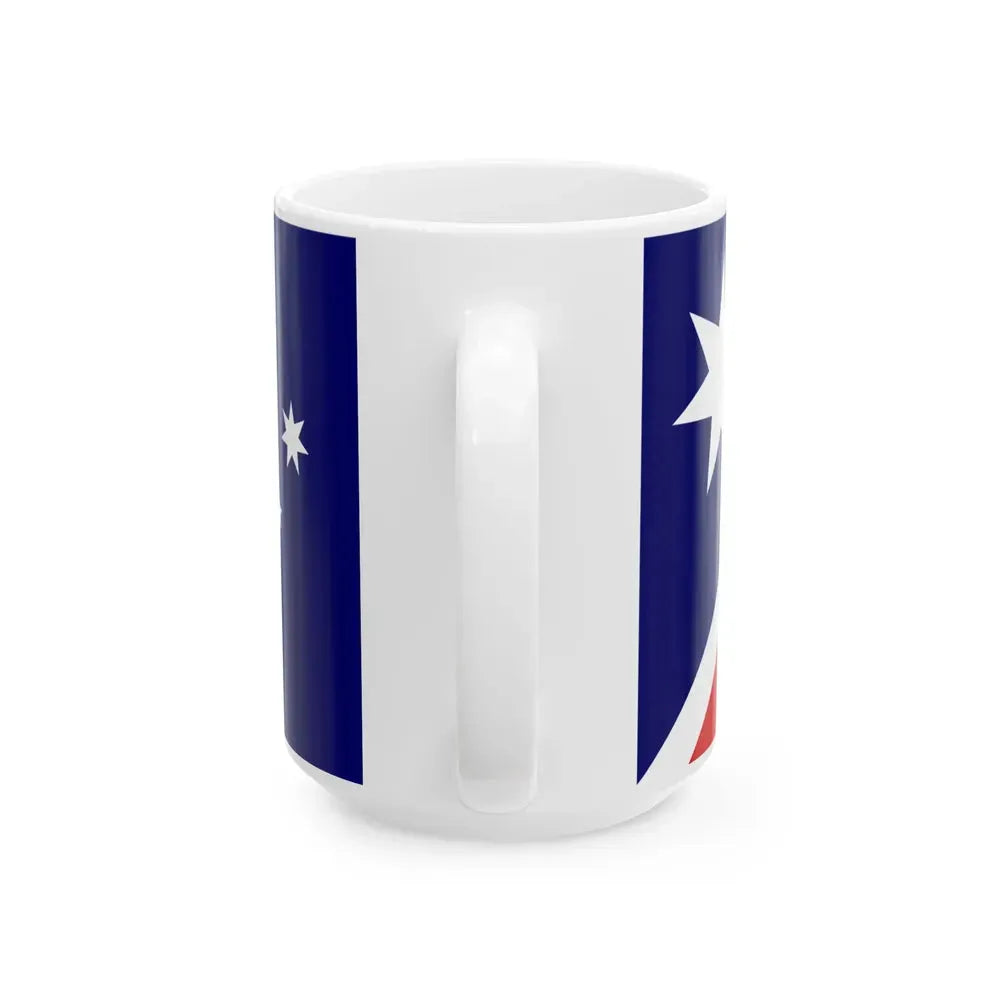 Ausflag - Design 011 (Australia) White Coffee Mug - Go Mug Yourself