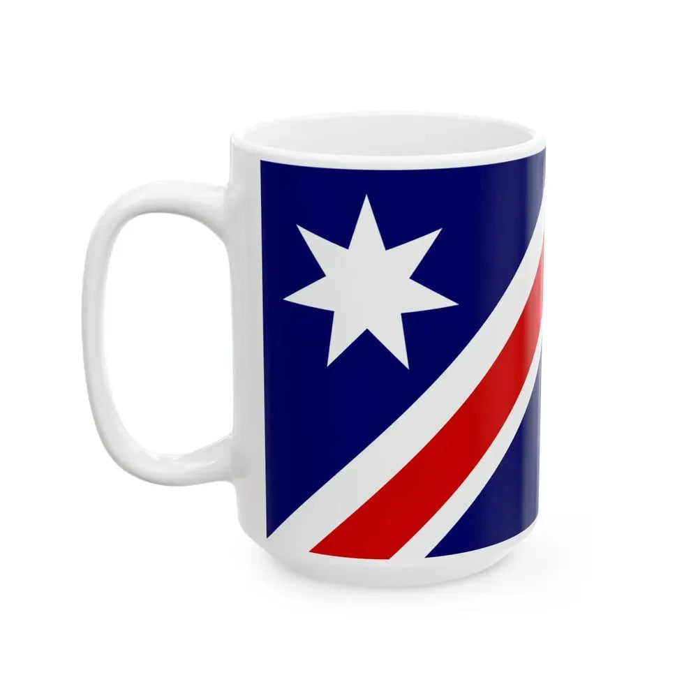 Ausflag - Design 011 (Australia) White Coffee Mug - Go Mug Yourself