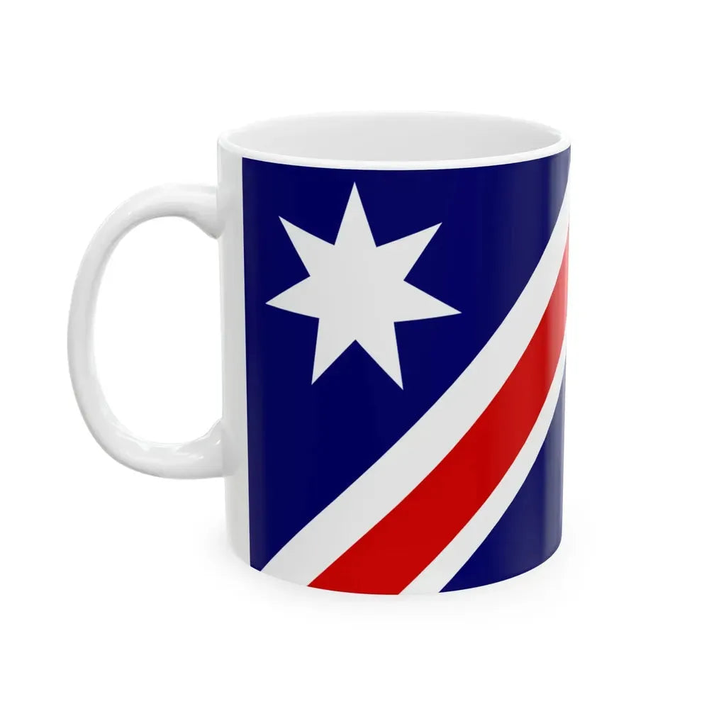 Ausflag - Design 011 (Australia) White Coffee Mug - Go Mug Yourself