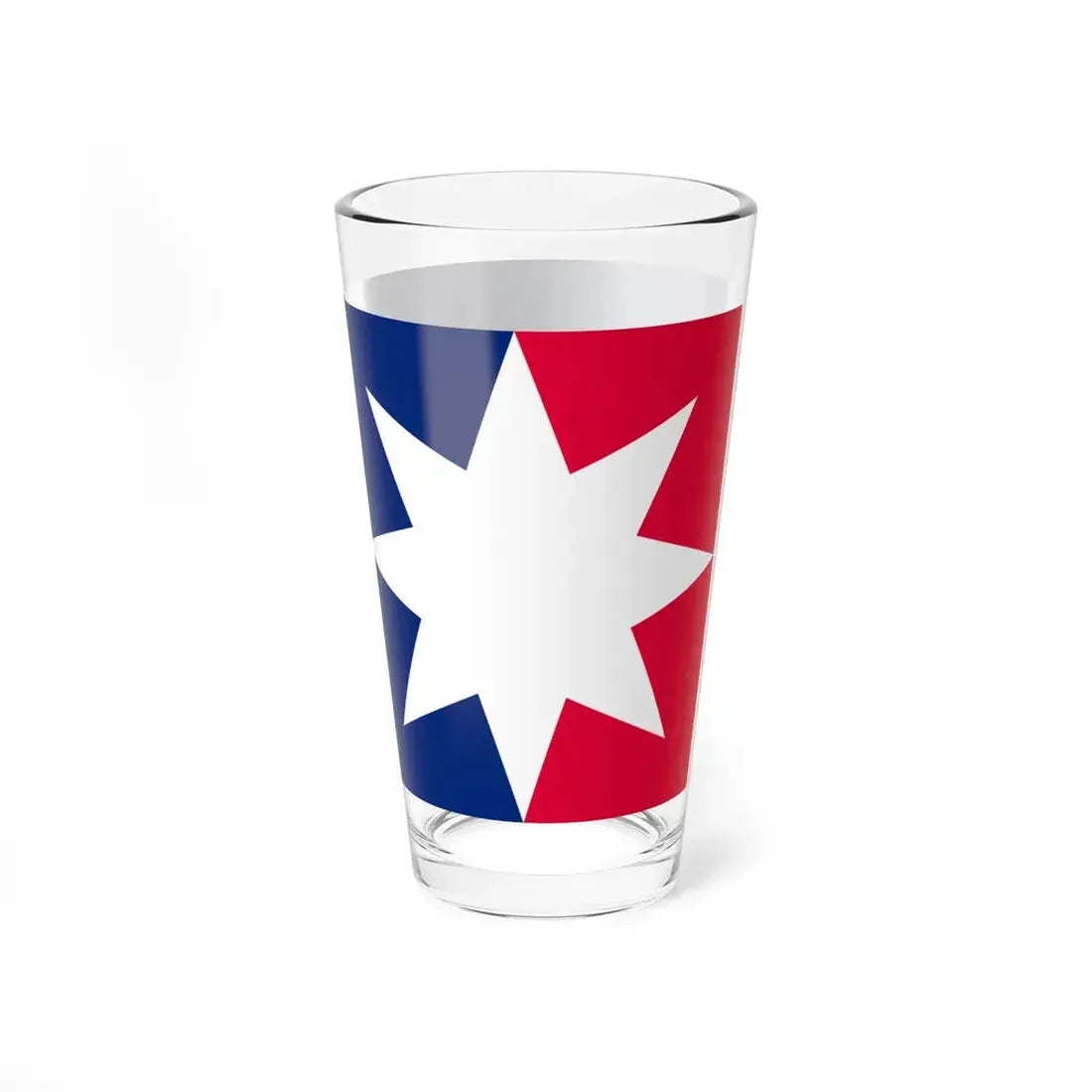 Ausflag - Design 083 (Australia) Pint Glass 16oz - Go Mug Yourself