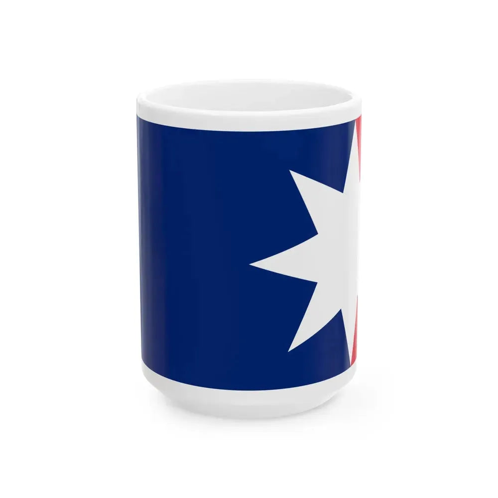 Ausflag - Design 083 (Australia) White Coffee Mug 15oz - Go Mug Yourself