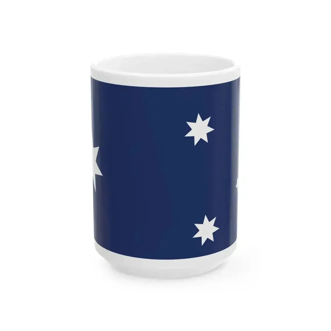 Australasian Posts Proposal 1968 Australian Flag Proposal (Australia) White Coffee Mug - Go Mug Yourself