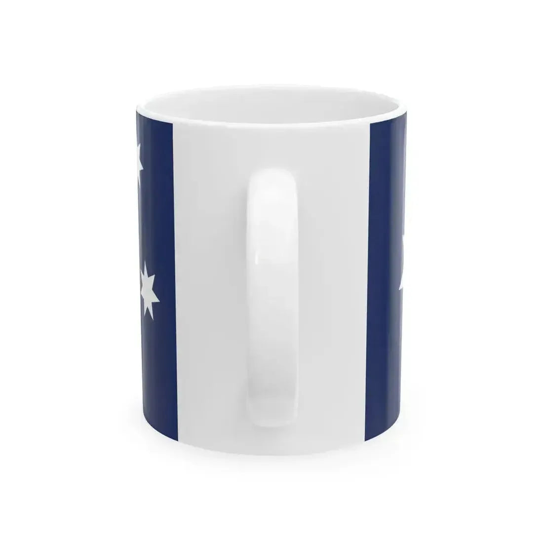 Australasian Posts Proposal 1968 Australian Flag Proposal (Australia) White Coffee Mug - Go Mug Yourself