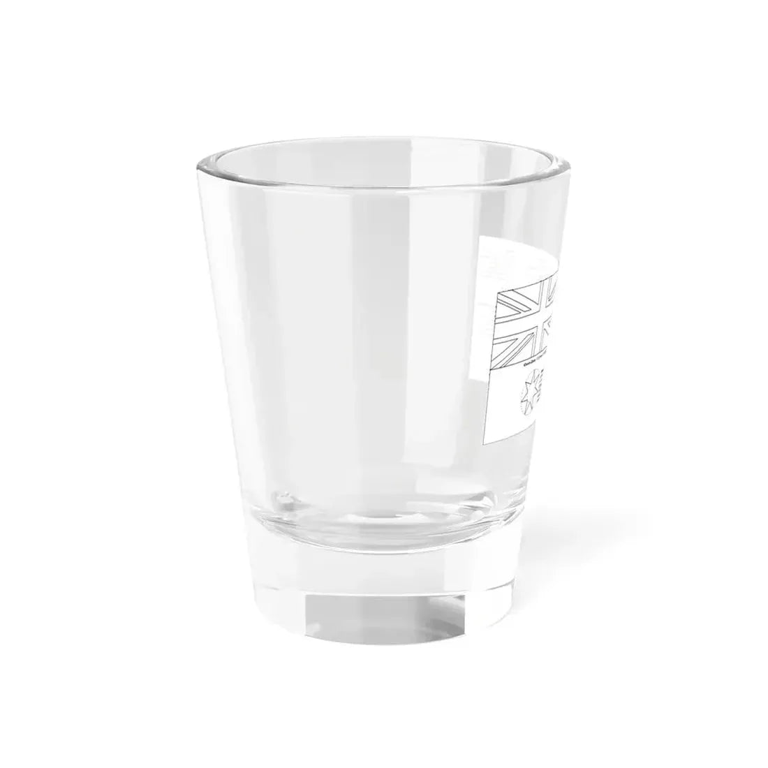 Схема флага Австралии (Australia) Shot Glass 1.5oz - Go Mug Yourself