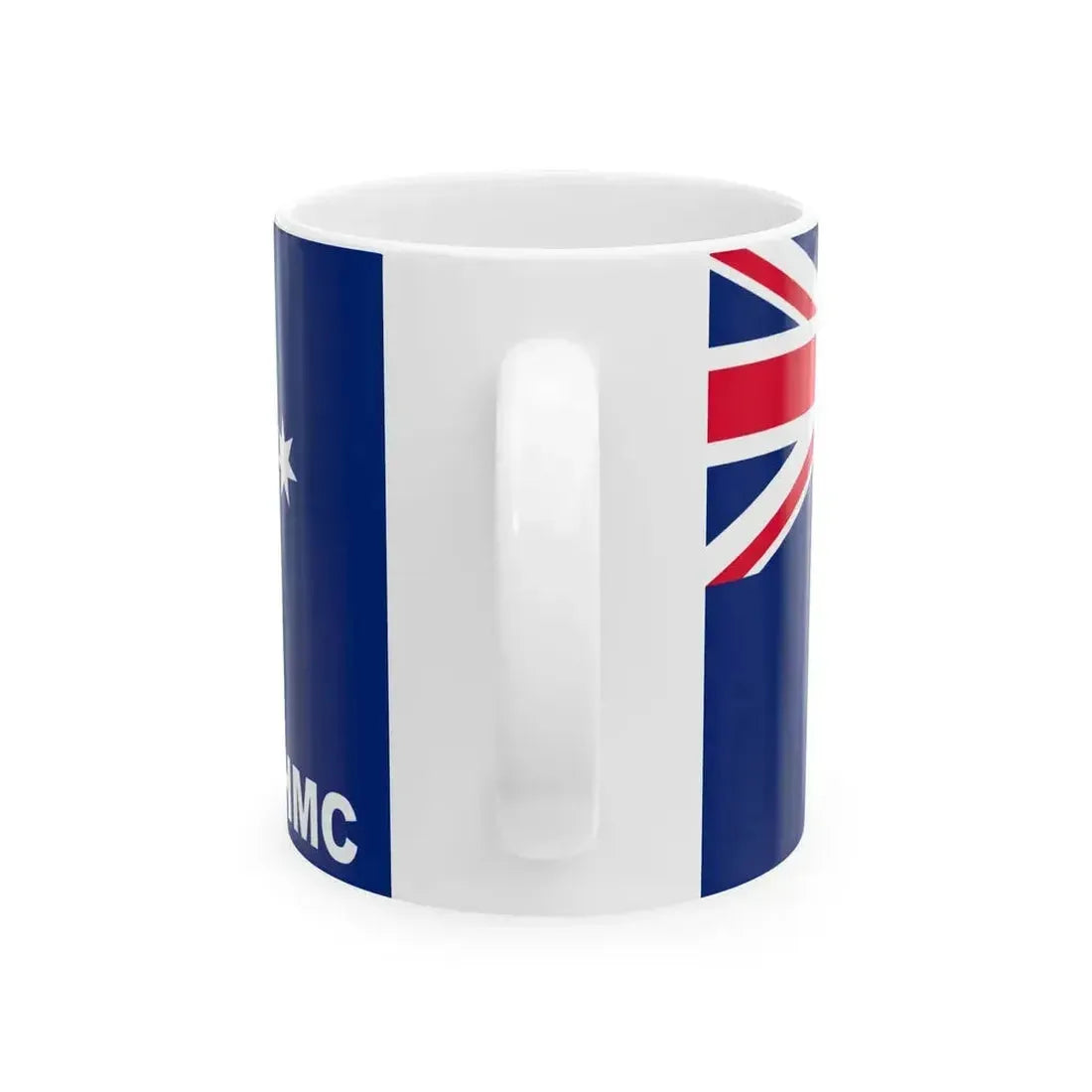 Australian Customs Flag 1904-1909 (Australia) White Coffee Mug - Go Mug Yourself