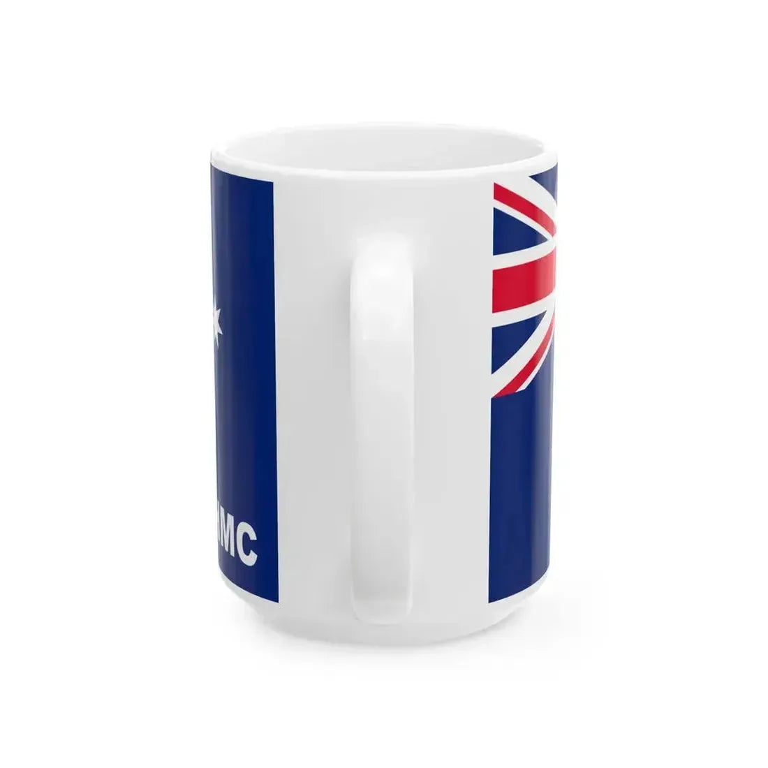 Australian Customs Flag 1904-1909 (Australia) White Coffee Mug - Go Mug Yourself