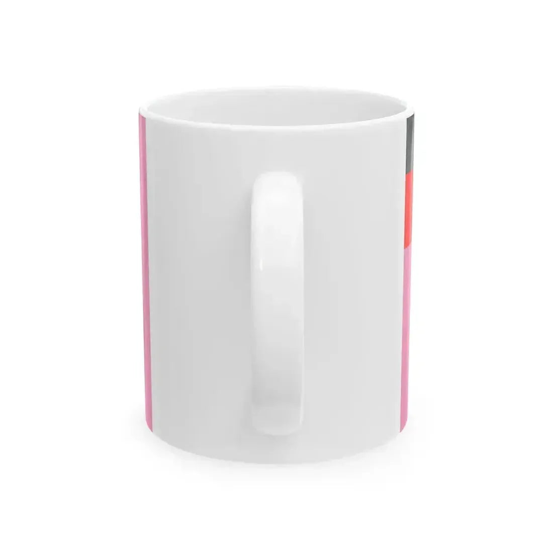 Australian Gay Pride Flag with Aboriginal Flag 2-3 (Australia) White Coffee Mug - Go Mug Yourself