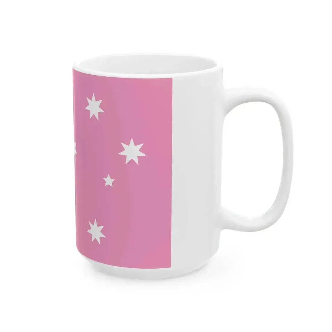Australian Gay Pride Flag with Aboriginal Flag 2-3 (Australia) White Coffee Mug - Go Mug Yourself