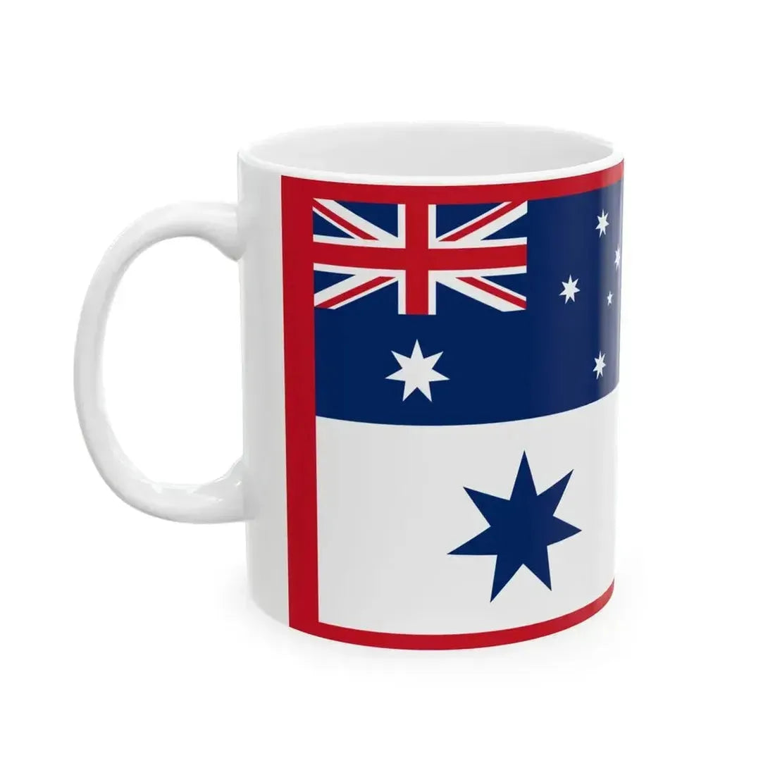 Australian Honour Flag (Australia) White Coffee Mug - Go Mug Yourself