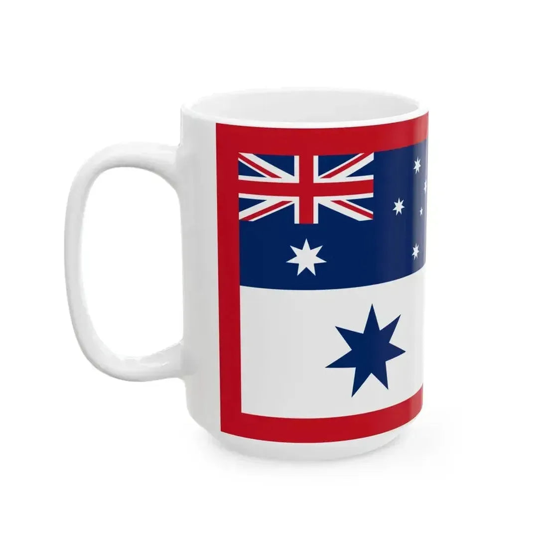 Australian Honour Flag (Australia) White Coffee Mug - Go Mug Yourself