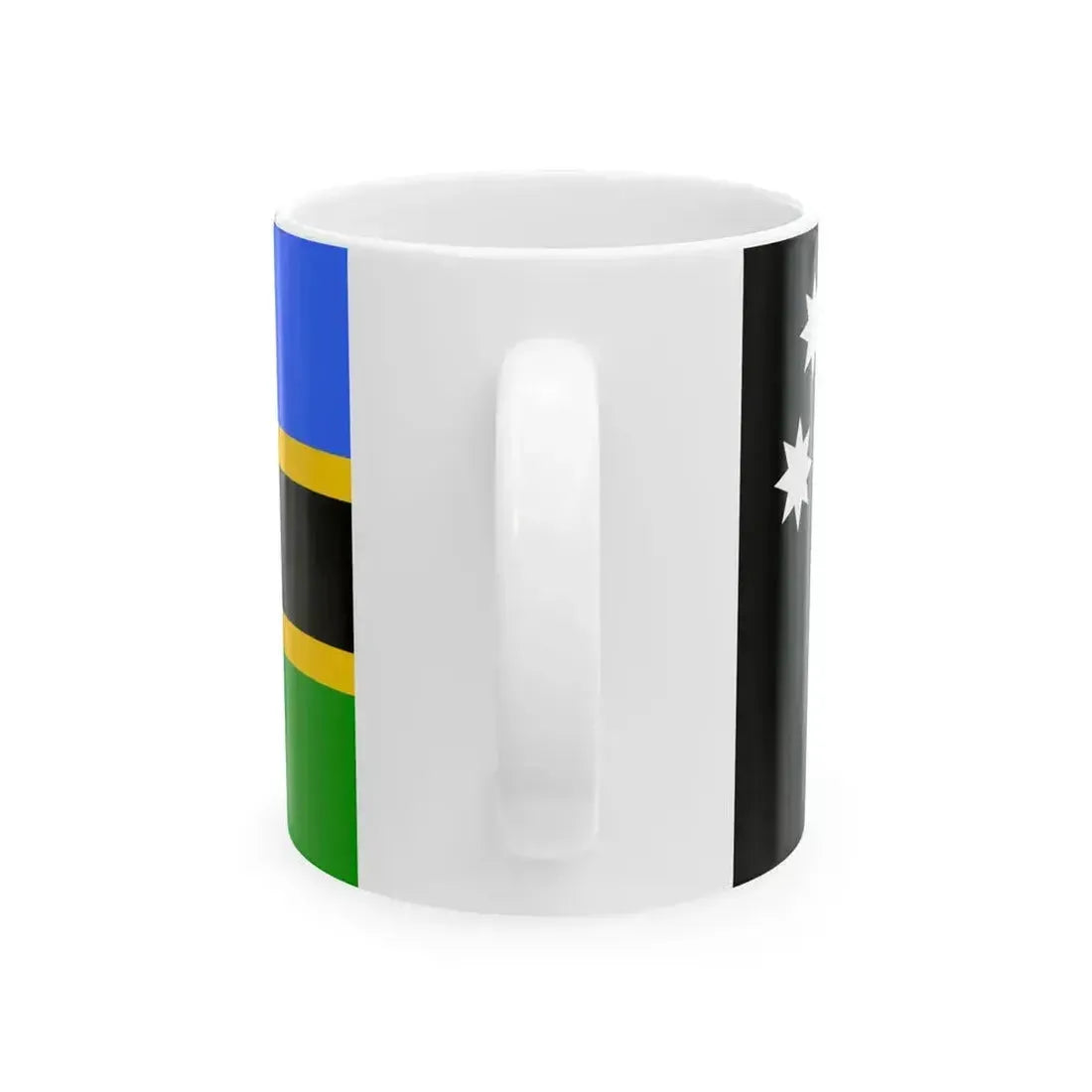Australian South Sea Islanders flag (Australia) White Coffee Mug - Go Mug Yourself