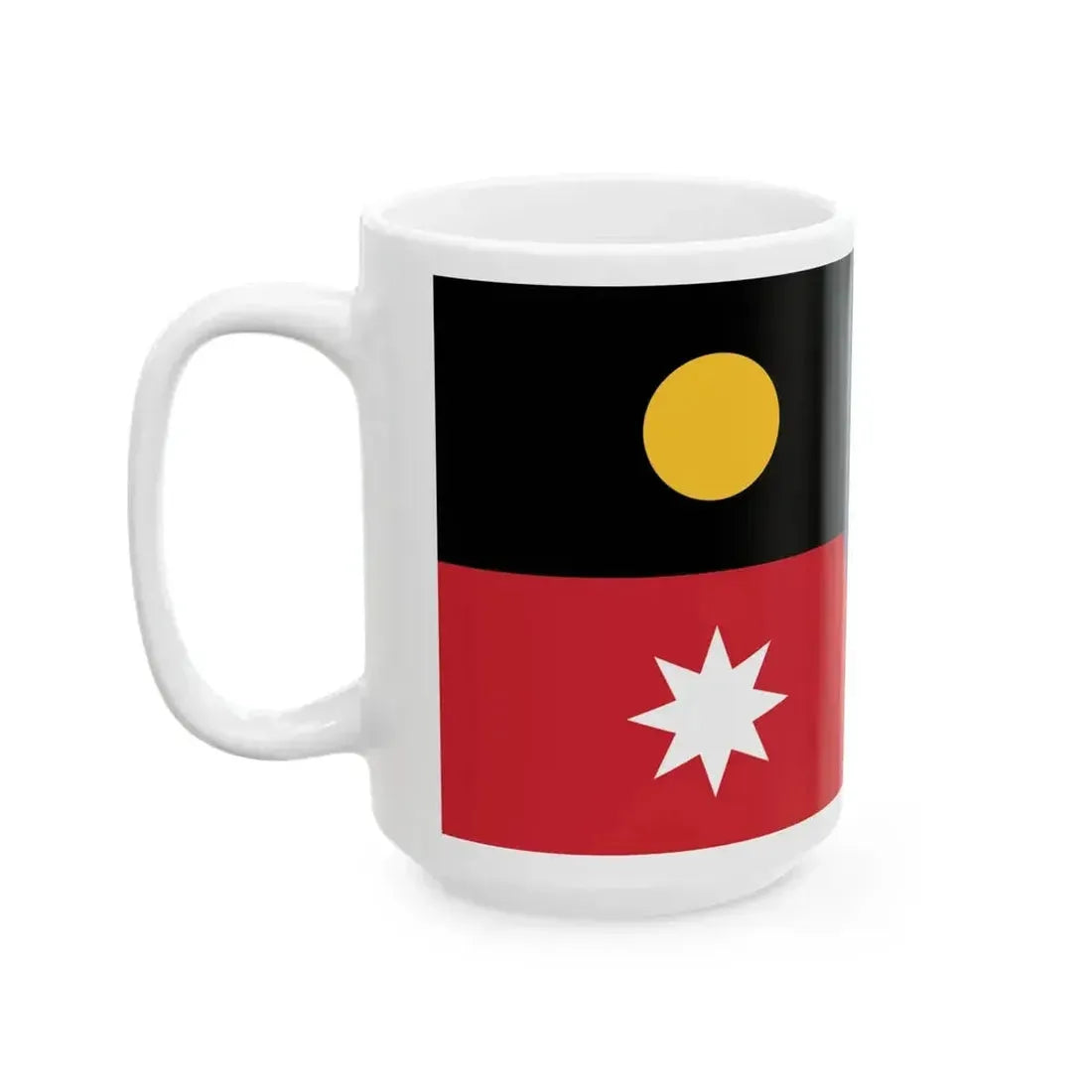 Australian Triple Union Flag (Australia) White Coffee Mug - Go Mug Yourself
