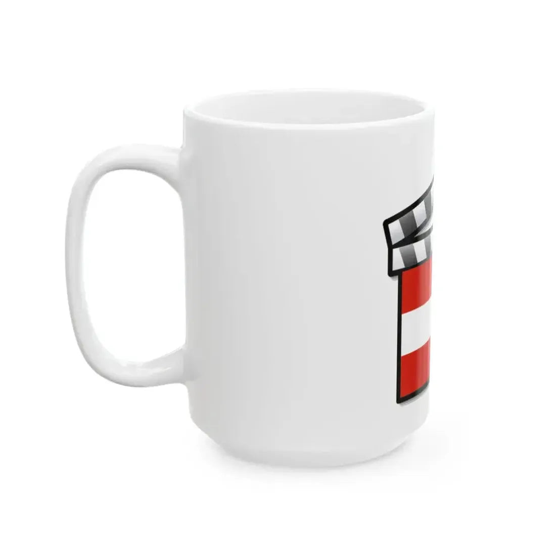 Austria film clapperboard (Austria) White Coffee Mug - Go Mug Yourself