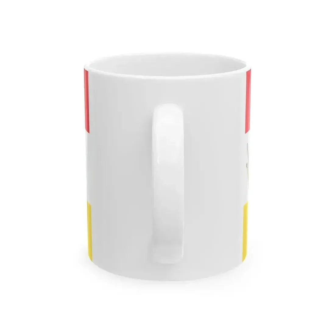 Austrian Low Countries Flag (Belgium) White Coffee Mug - Go Mug Yourself