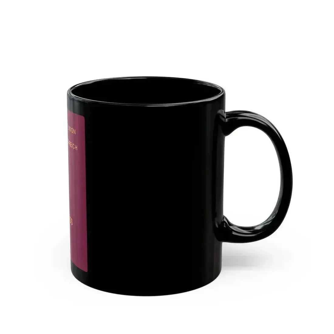 Austrian Passport - Black Coffee Mug - Go Mug Yourself