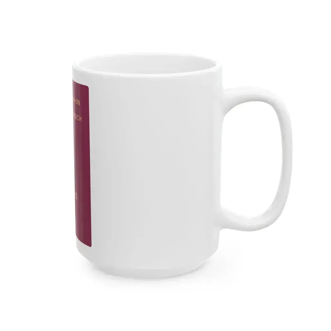 Austrian Passport - White Coffee Mug - Go Mug Yourself
