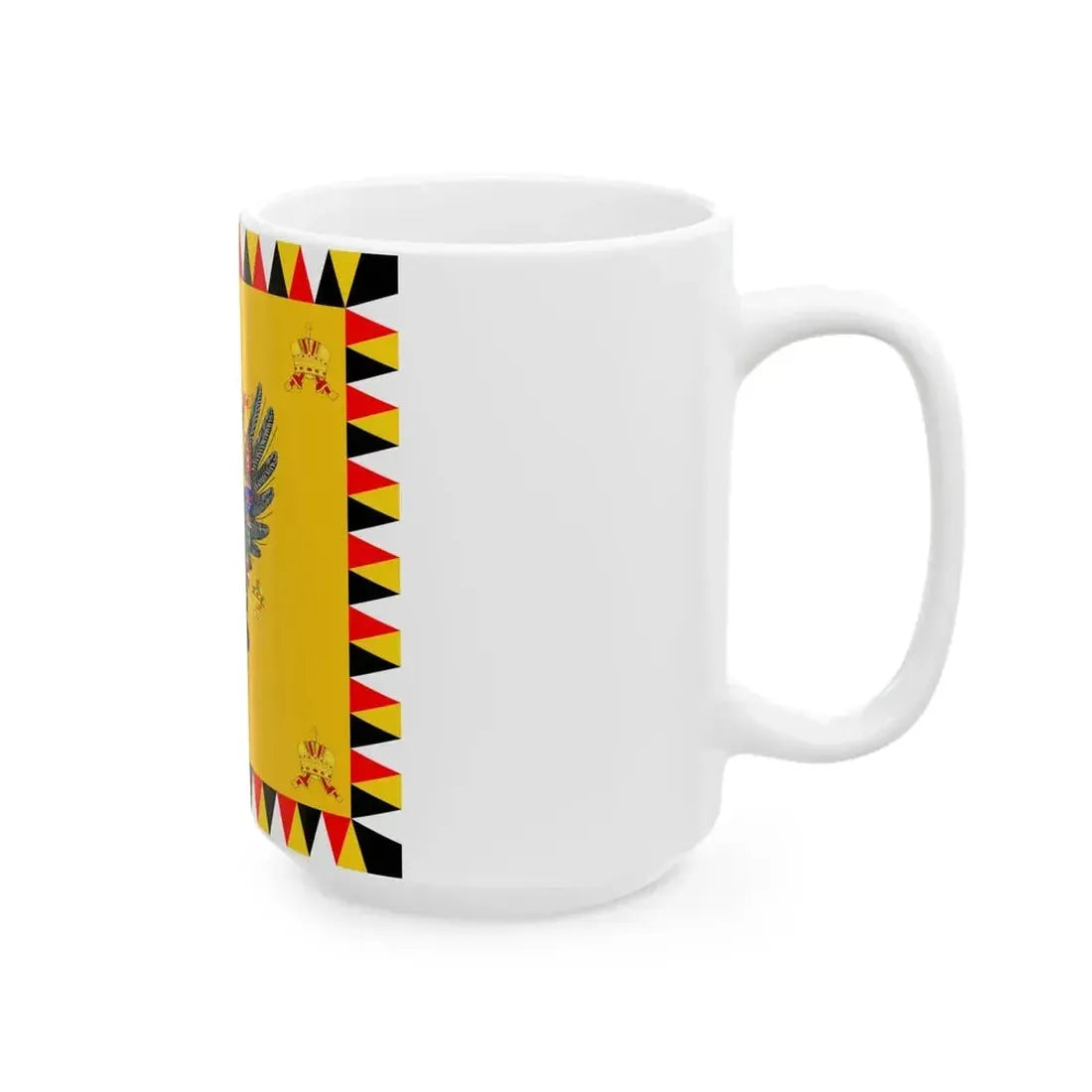 Austro-Hungarian Empress Standard Before 1915 (Austria) White Coffee Mug - Go Mug Yourself