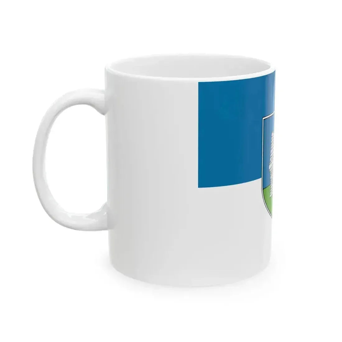 AUT Flagge Petronell-Carnuntum (Austria) White Coffee Mug - Go Mug Yourself