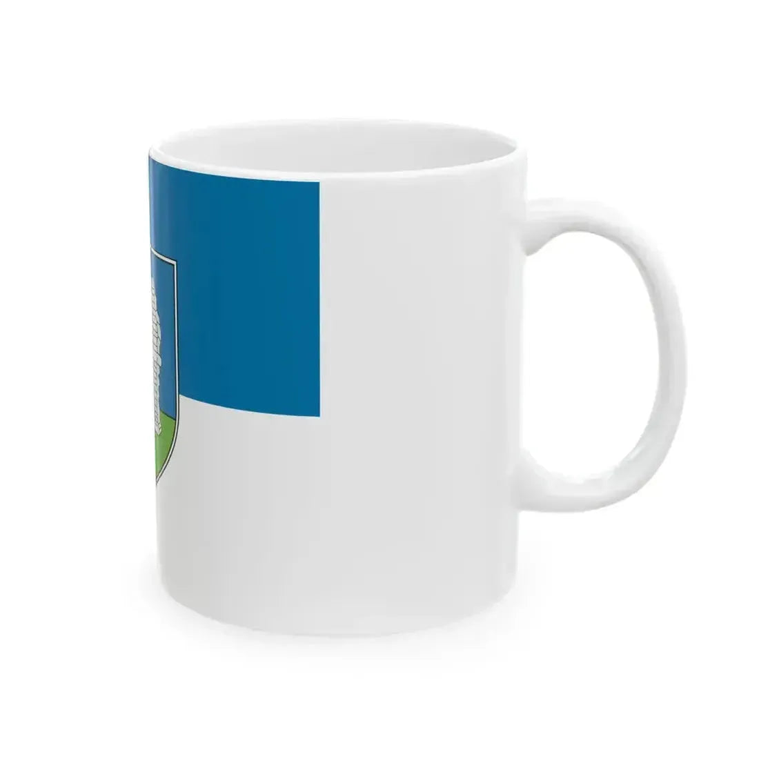 AUT Flagge Petronell-Carnuntum (Austria) White Coffee Mug - Go Mug Yourself