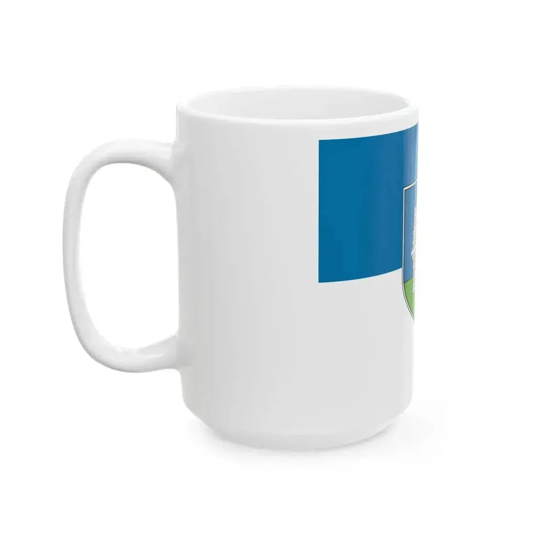 AUT Flagge Petronell-Carnuntum (Austria) White Coffee Mug - Go Mug Yourself