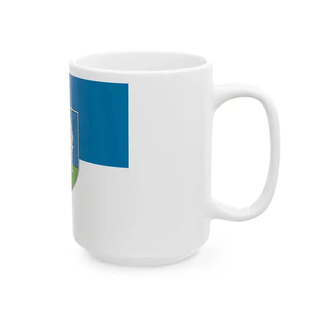 AUT Flagge Petronell-Carnuntum (Austria) White Coffee Mug - Go Mug Yourself