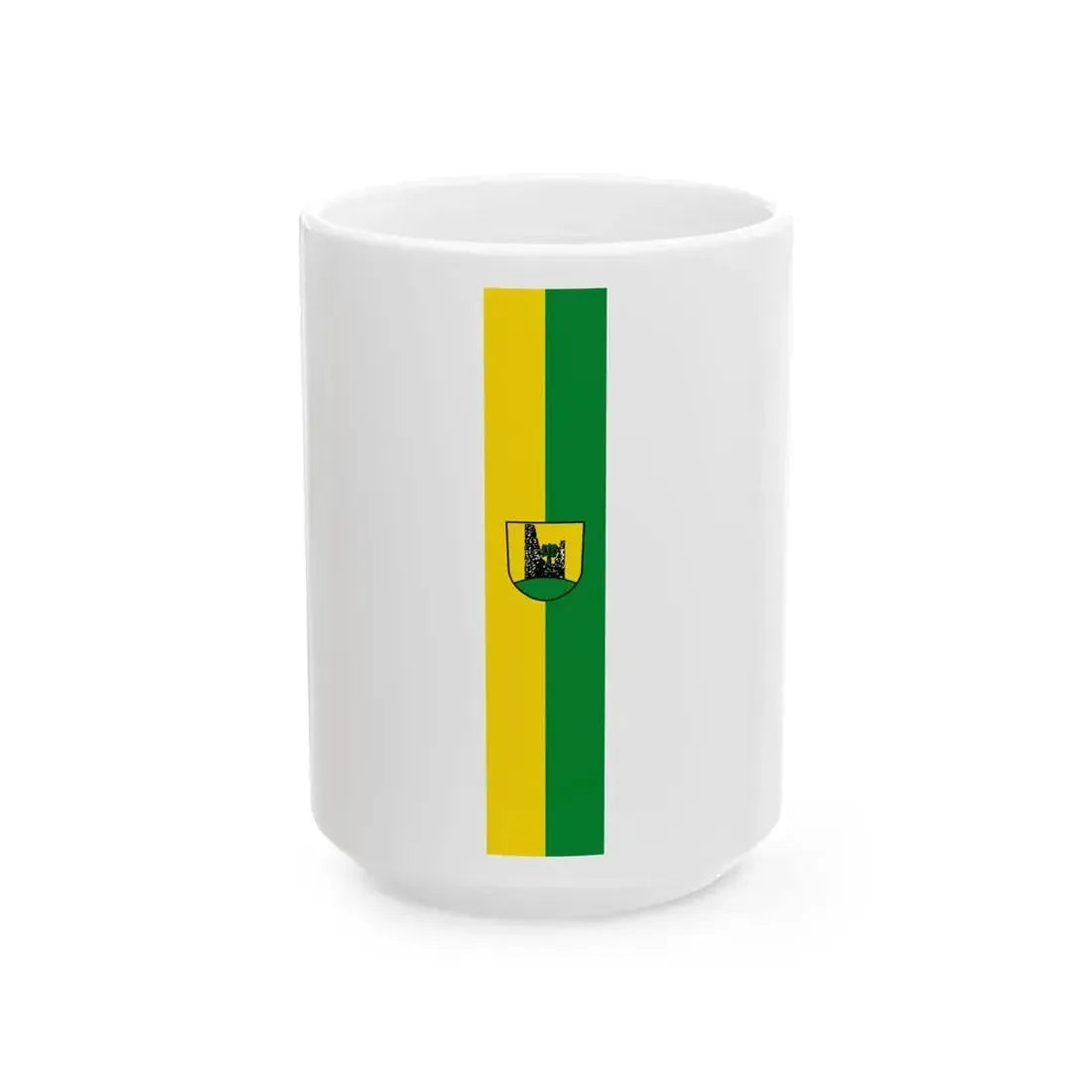 AUT Moosburg Banner (Austria) White Coffee Mug 15oz - Go Mug Yourself