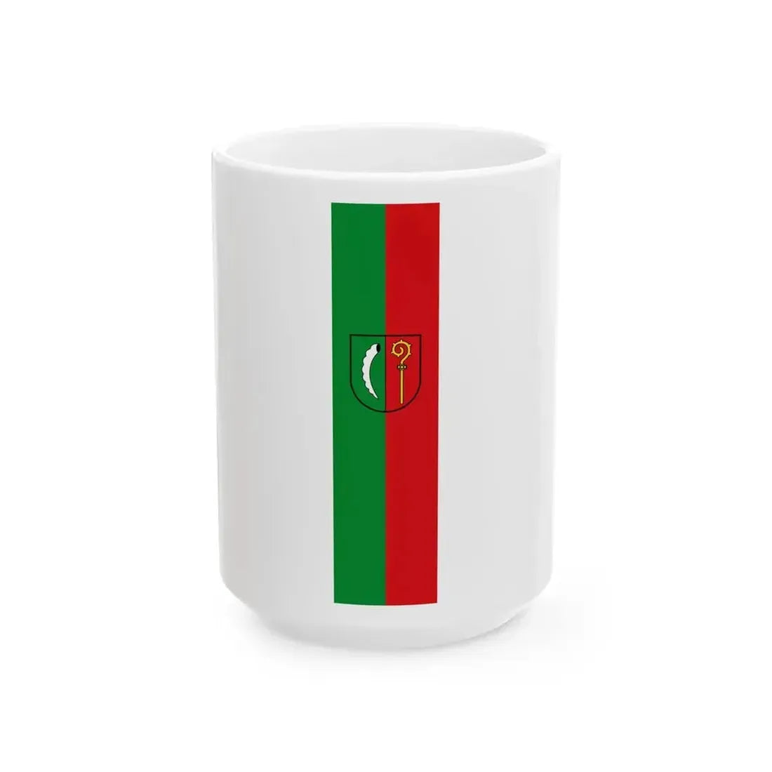 AUT St. Johann in Tirol Banner (Austria) White Coffee Mug 15oz - Go Mug Yourself