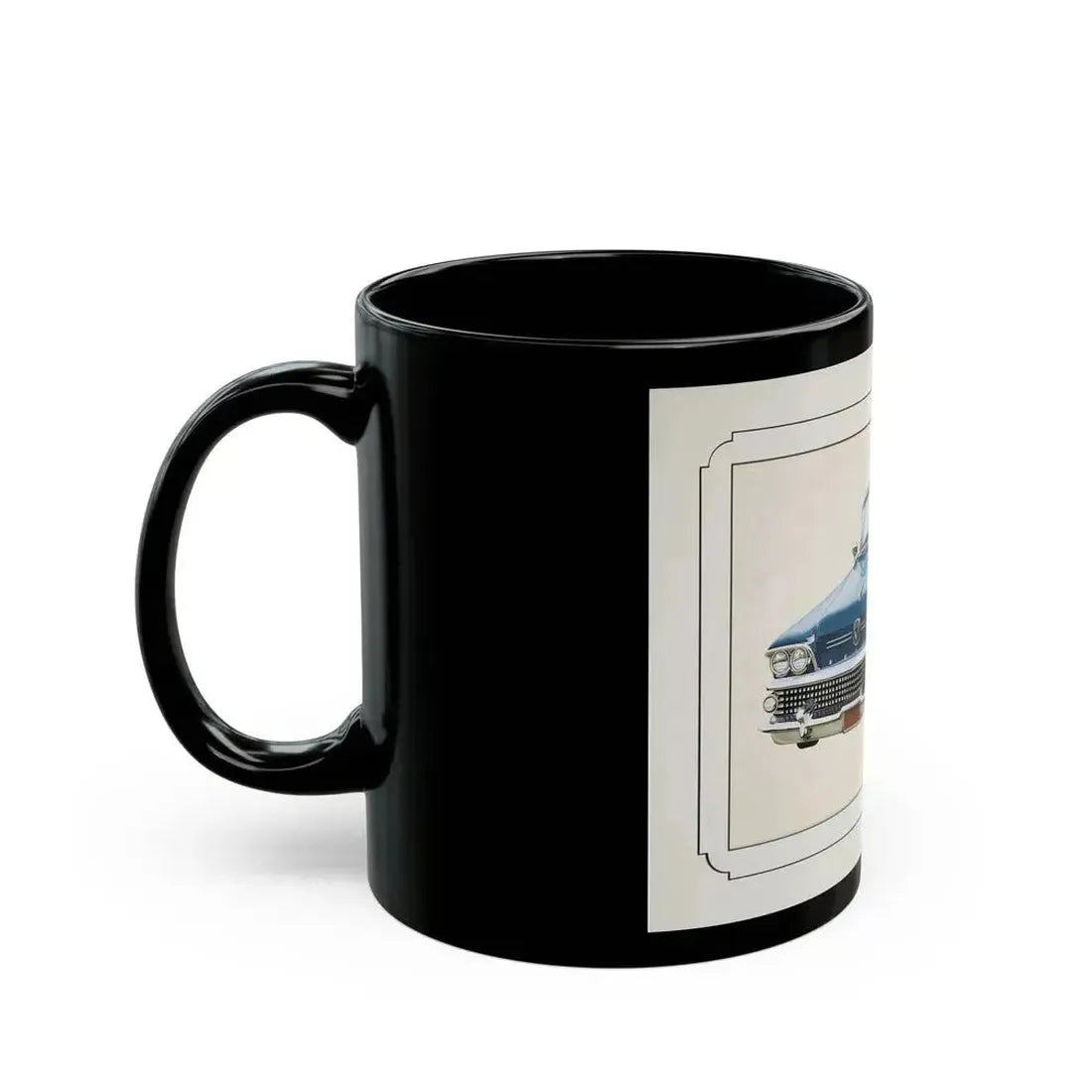 Automobile illustration 1 - Black Coffee Mug - Go Mug Yourself