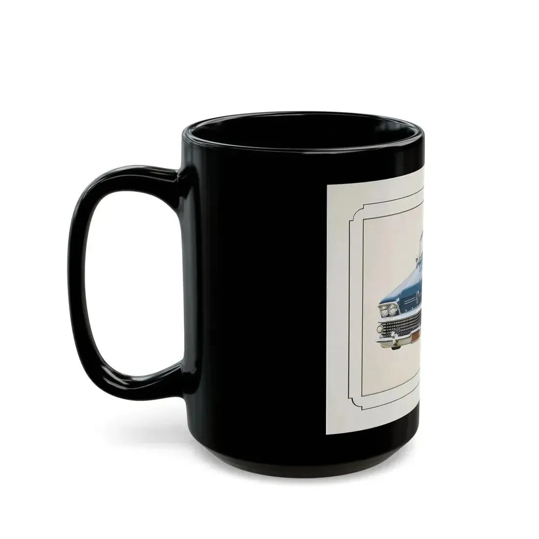 Automobile illustration 1 - Black Coffee Mug - Go Mug Yourself