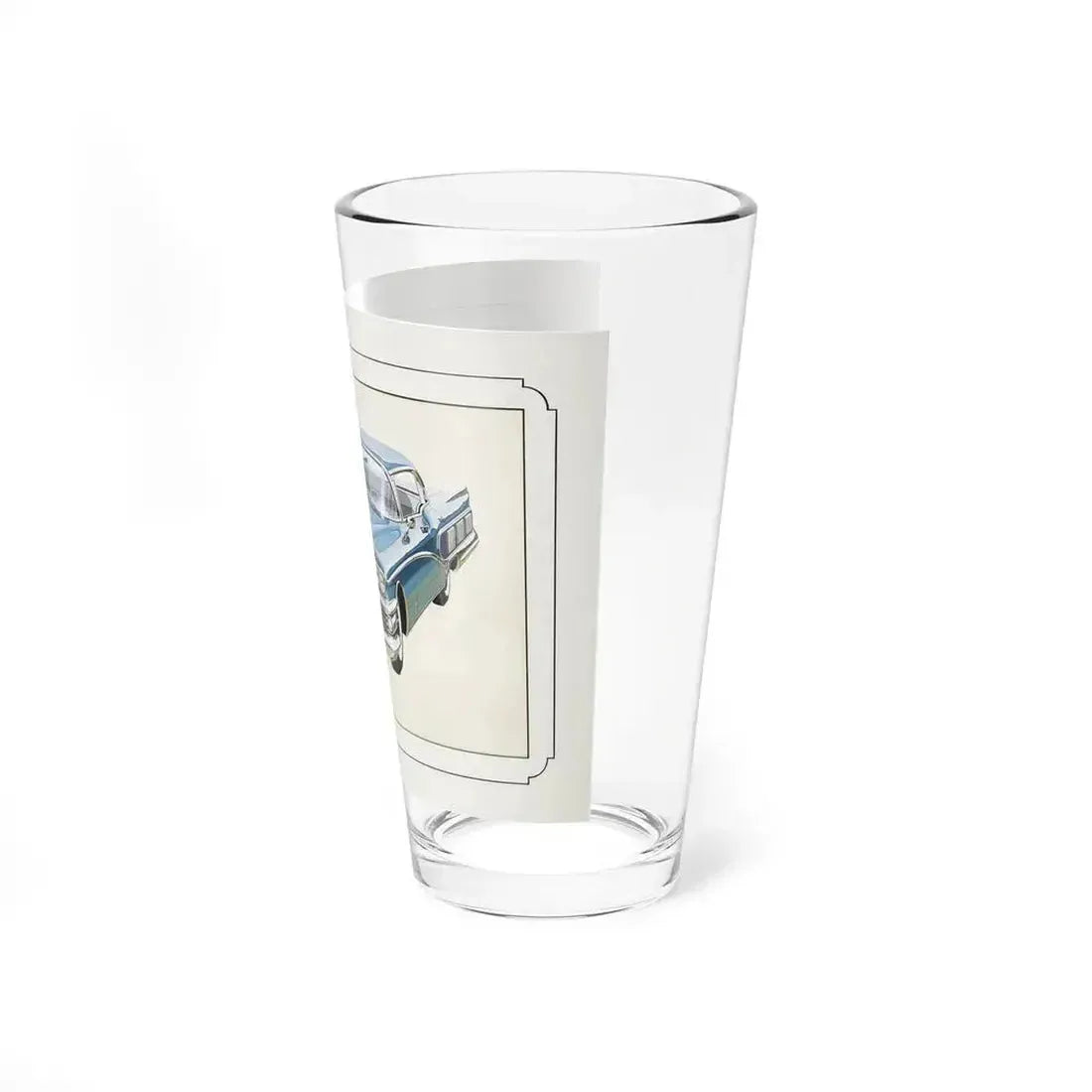 Automobile illustration 1 (Magazine Illustration) Pint Glass 16oz - Go Mug Yourself