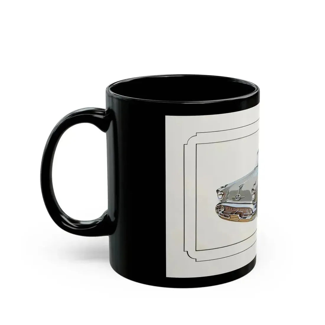 Automobile illustration 2 - Black Coffee Mug - Go Mug Yourself