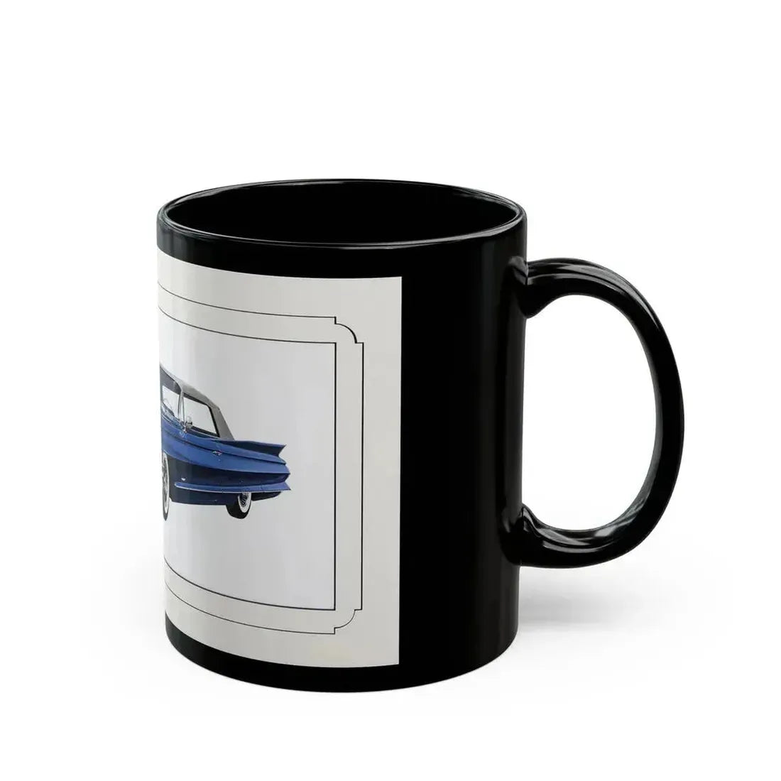 Automobile illustration 3 - Black Coffee Mug - Go Mug Yourself