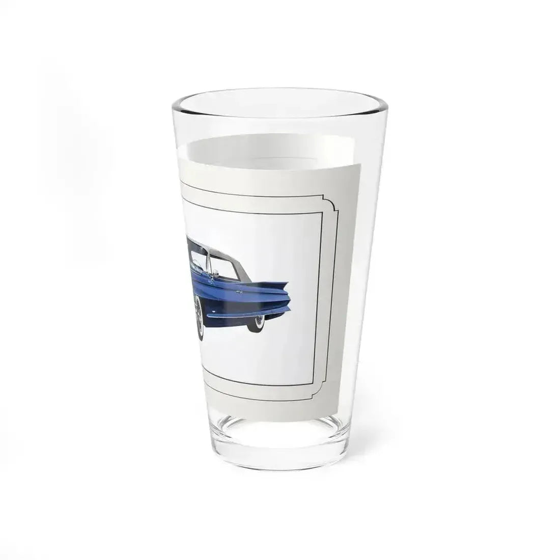 Automobile illustration 3 (Magazine Illustration) Pint Glass 16oz - Go Mug Yourself