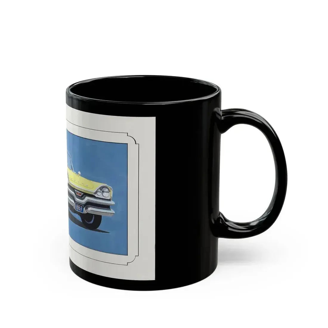Automobile illustration 4 - Black Coffee Mug - Go Mug Yourself