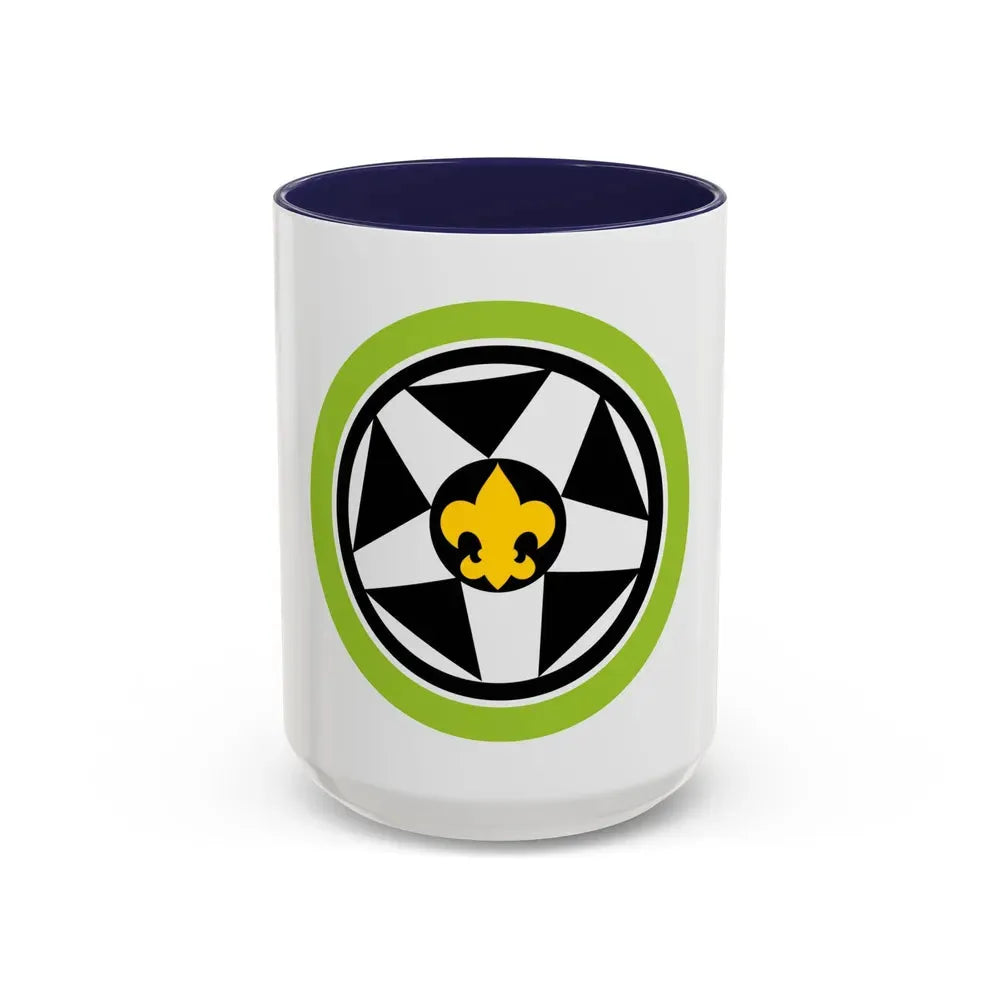 Automotive Maintenance (Boy Scout Merit Badge) Accent Coffee Mug 15oz Navy - Go Mug Yourself