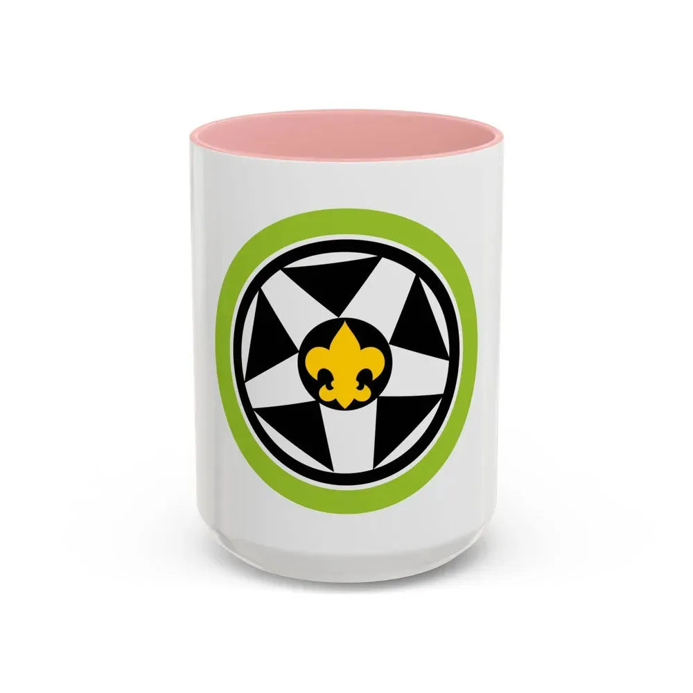 Automotive Maintenance (Boy Scout Merit Badge) Accent Coffee Mug 15oz Pink - Go Mug Yourself