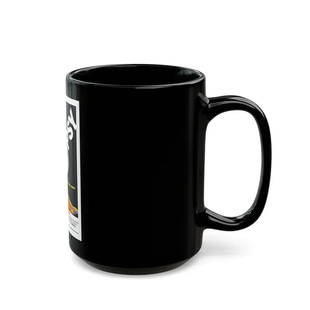 AUTOPSY 1975 Movie Poster - Black Coffee Mug - Go Mug Yourself