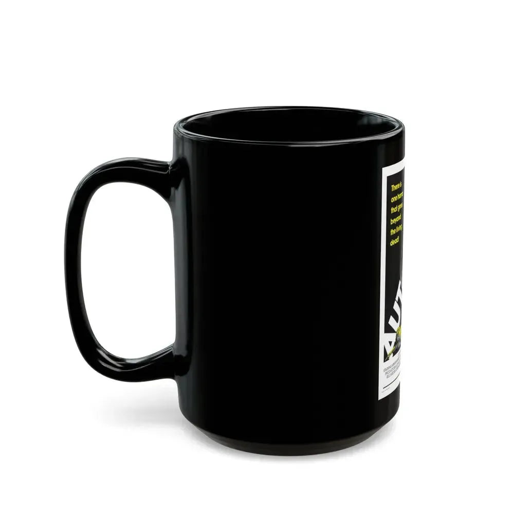 AUTOPSY 1975 Movie Poster - Black Coffee Mug - Go Mug Yourself
