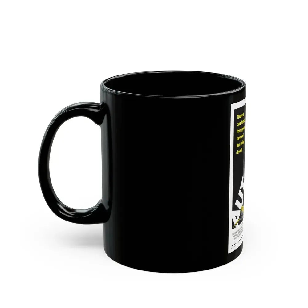 AUTOPSY 1975 Movie Poster - Black Coffee Mug - Go Mug Yourself