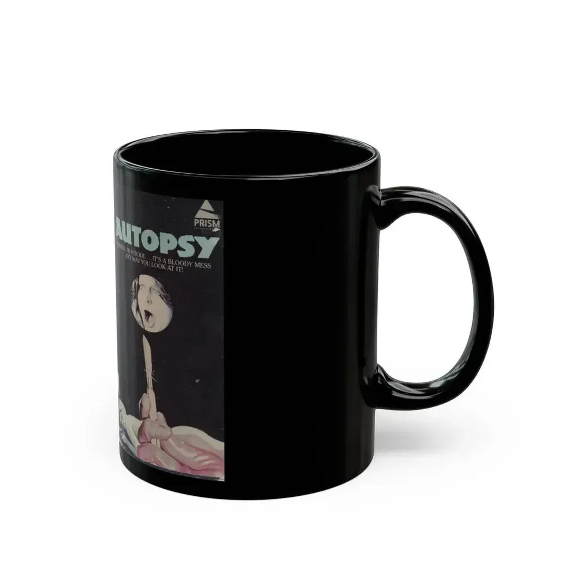 AUTOPSY (VHS COVER) - Black Coffee Mug - Go Mug Yourself