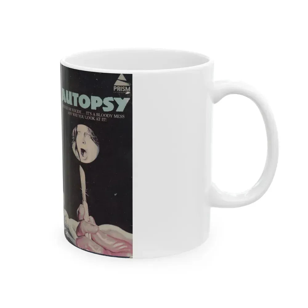 AUTOPSY (VHS COVER) - White Coffee Mug - Go Mug Yourself