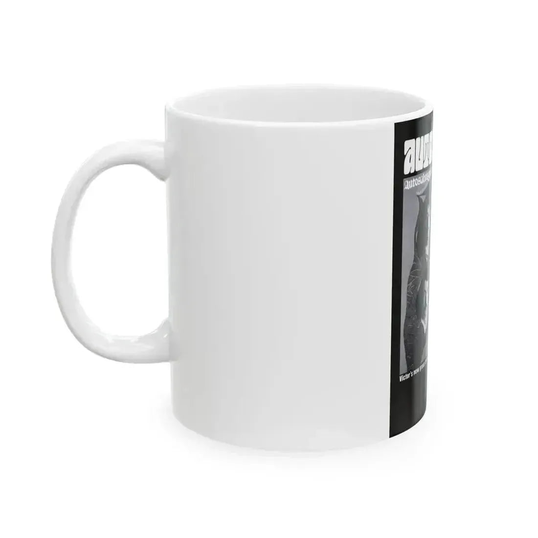 Autosalvage 1968 (Music Poster) White Coffee Mug - Go Mug Yourself