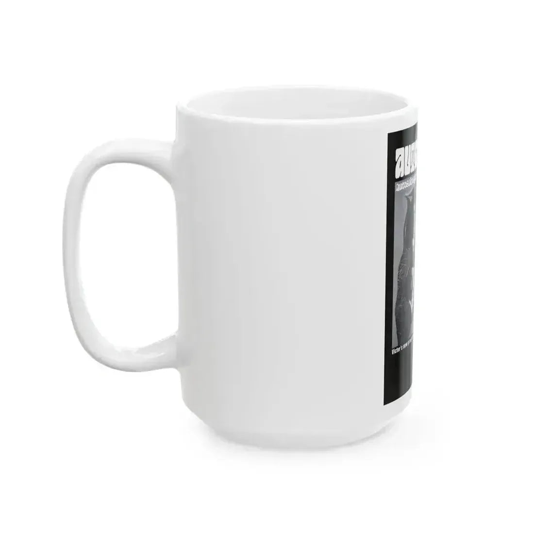 Autosalvage 1968 (Music Poster) White Coffee Mug - Go Mug Yourself
