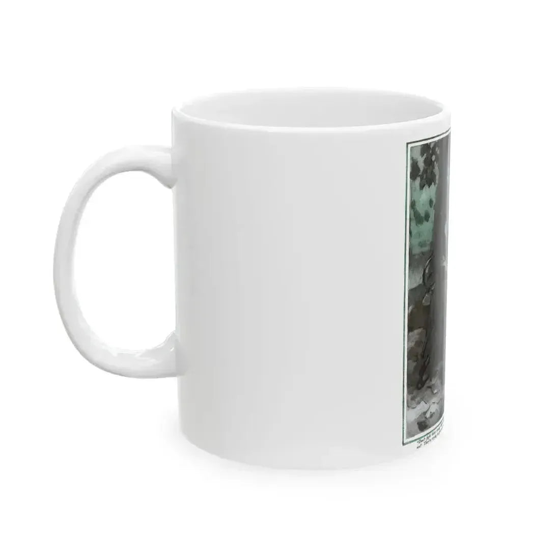 Autumn Idyl (1), Cosmopolitan, November 1934 - White Coffee Mug - Go Mug Yourself