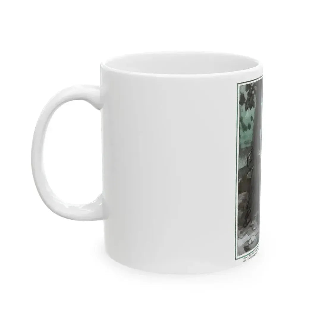 Autumn Idyl (1), Cosmopolitan, November 1934 - White Coffee Mug - Go Mug Yourself