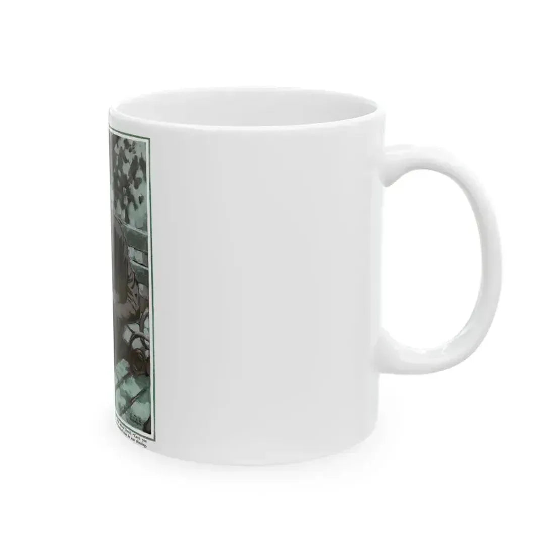 Autumn Idyl (1), Cosmopolitan, November 1934 - White Coffee Mug - Go Mug Yourself