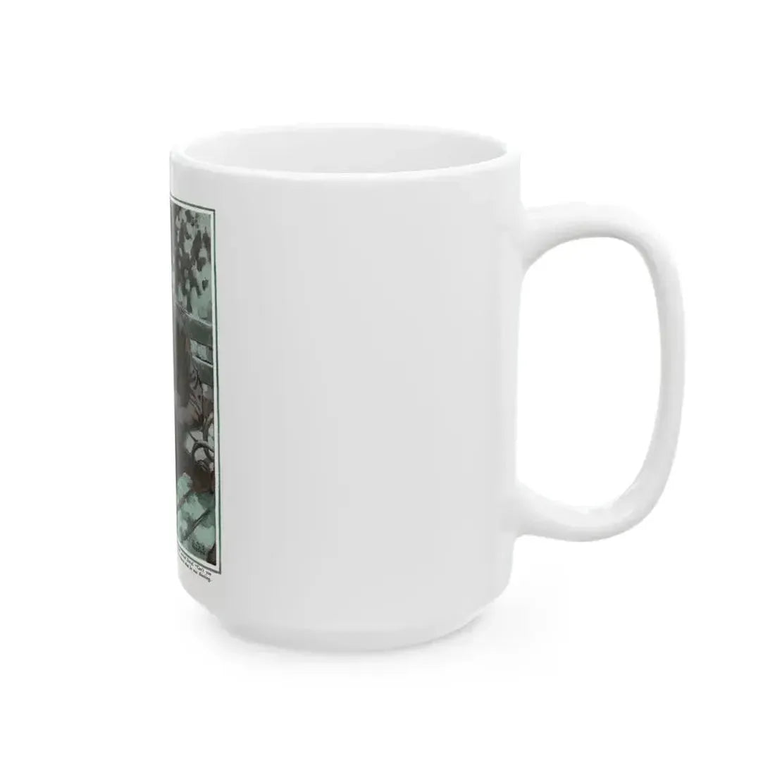 Autumn Idyl (1), Cosmopolitan, November 1934 - White Coffee Mug - Go Mug Yourself